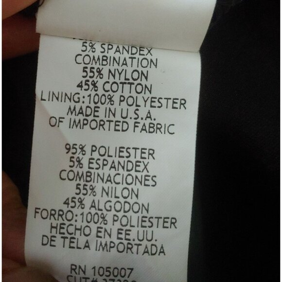 Marina Black Goth Lace Sequin Slip Dress Stretch Y2k Date Event Dress 8 - Picture 12 of 13